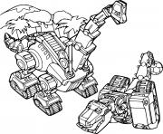 Coloriage D Structs from Dinotrux dessin