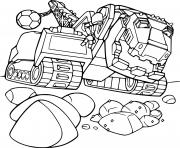 Coloriage Revvit from Dinotrux dessin