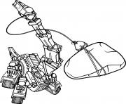 Coloriage Skya Lifted a Rock Dinotrux dessin