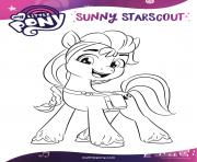 sunny starscout mlp 5 dessin à colorier