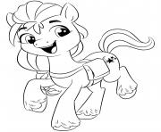 Coloriage my little poney 15 dessin