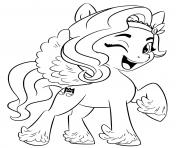 Coloriage my little poney 9 dessin