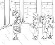 Coloriage Doubt of Moses Exodus 4_10 17_02 dessin