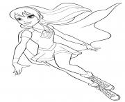 Super heroine Supergirl Super Hero Girls dessin à colorier