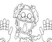 Coloriage poupee poppy playtime dessin