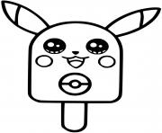 Coloriage pikachu 168 dessin