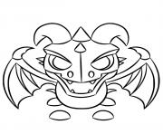 Roblox Frost Dragon dessin à colorier