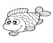 Coloriage poisson davril 147 dessin