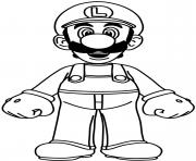 Coloriage luigi piste de course mario kart live dessin