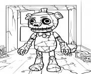 Coloriage baby from fnaf sister dessin