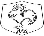 Coloriage rugby union bordeaux begles semi radradra et yann lesgourgues dessin