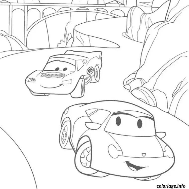 Kleurplaat Cars Pixar kleurplaten om te printen