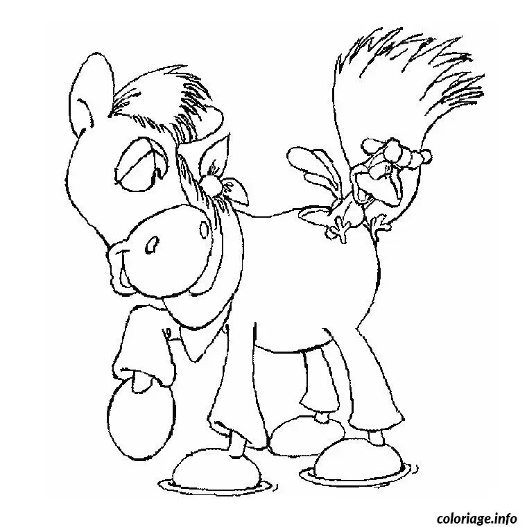 Coloriage Diddl et galupy - Diddl à imprimer