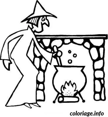 Coloriage Halloween en anglais - Halloween à imprimer