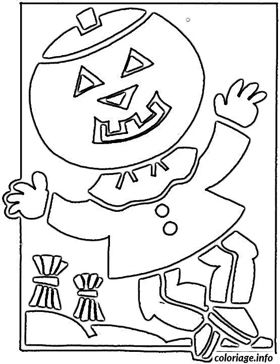 Coloriage Halloween colorier - Halloween à imprimer
