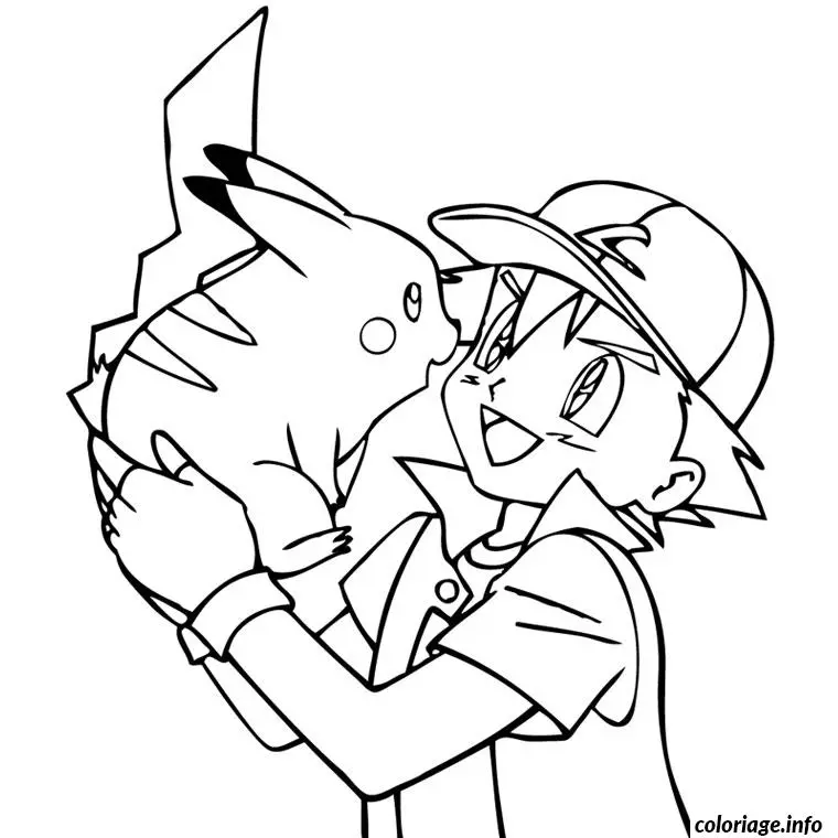 Coloriage Pokemon version or - Pokémon à imprimer