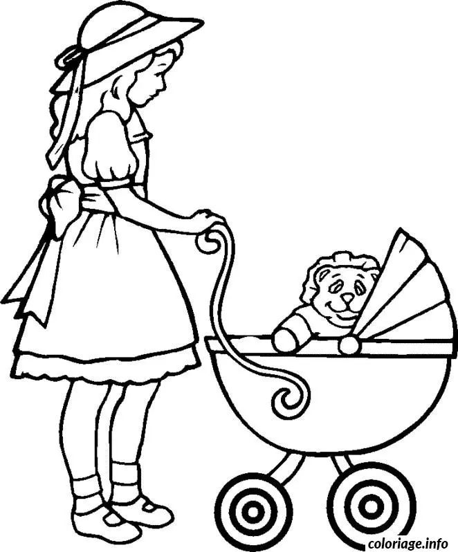 Coloriage Voiture bébé - Voiture à imprimer