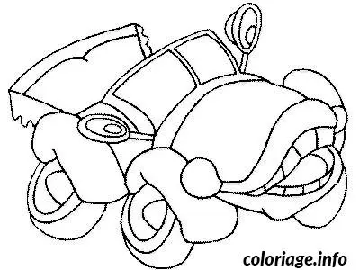 Coloriage Dessin voiture colorier - Voiture à imprimer