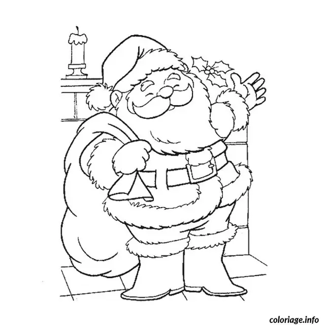 Coloriage Noël gratuit - Noël à imprimer
