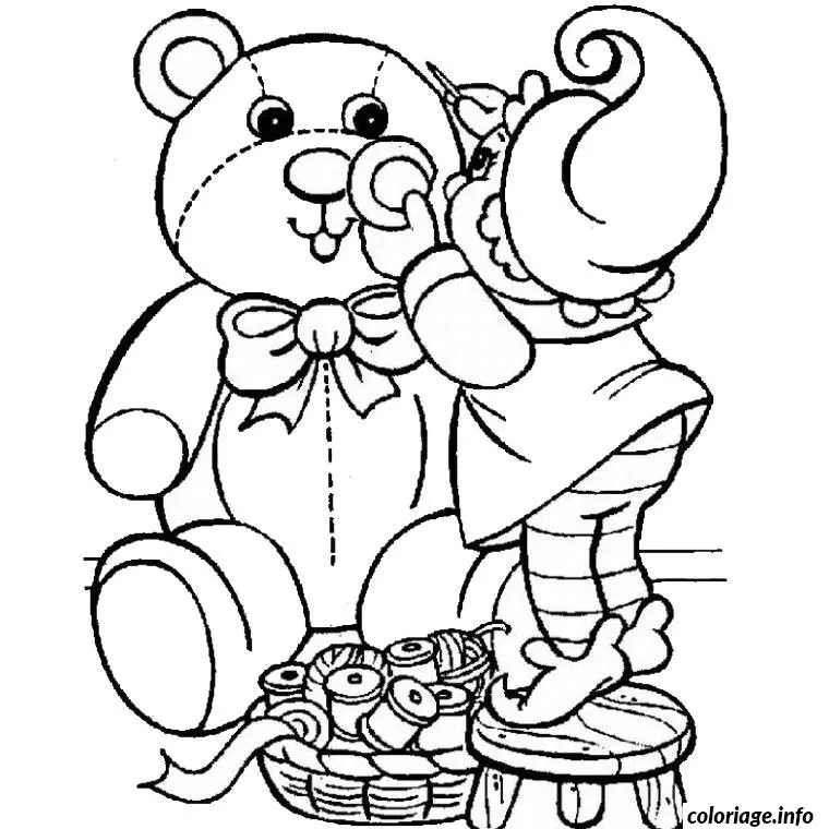 Coloriage Noël simple - Noël à imprimer