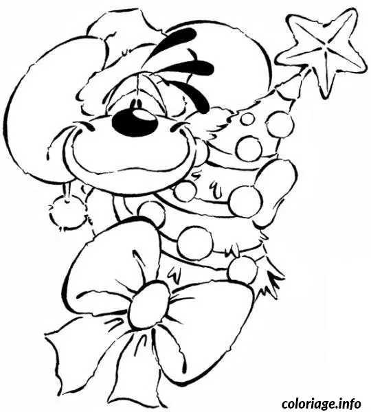 Dibujo de Diddl en Navidad para colorear