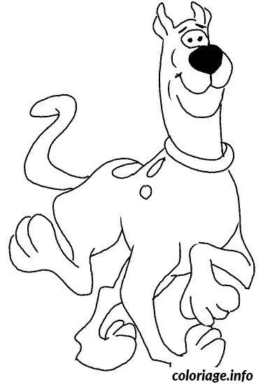 Coloriage Scooby doo - Scooby doo à imprimer