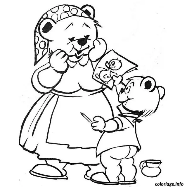Coloriage Anniversaire maman - Anniversaire à imprimer