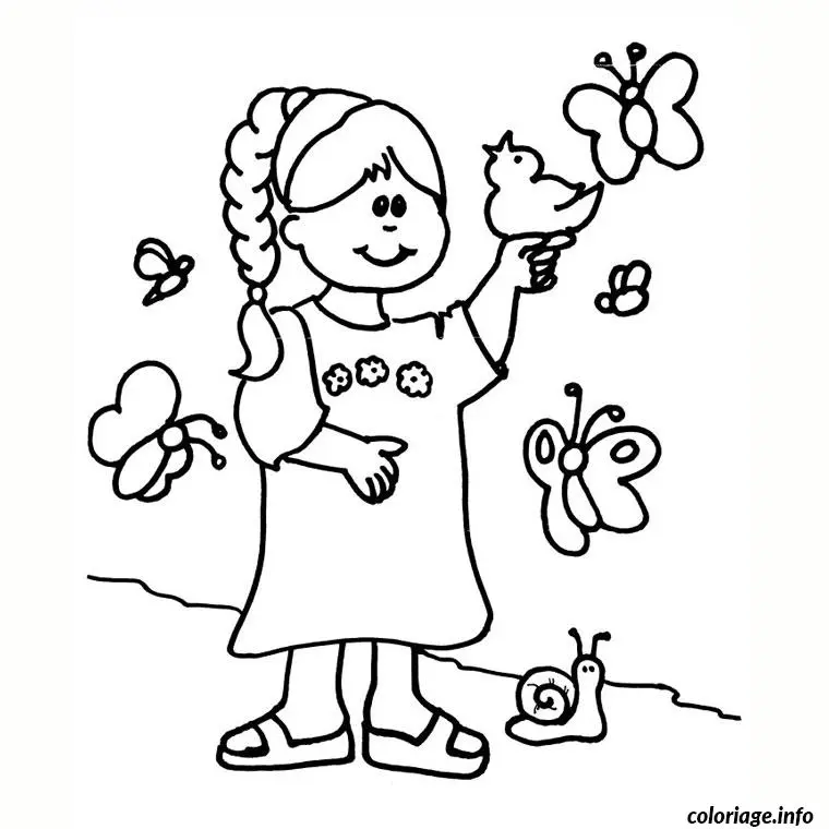 Girls' Games & Fun coloring page to print