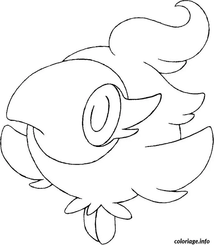 Rare Pokémon in Attack Stance coloring page to print