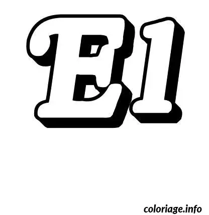 El coloring page to print