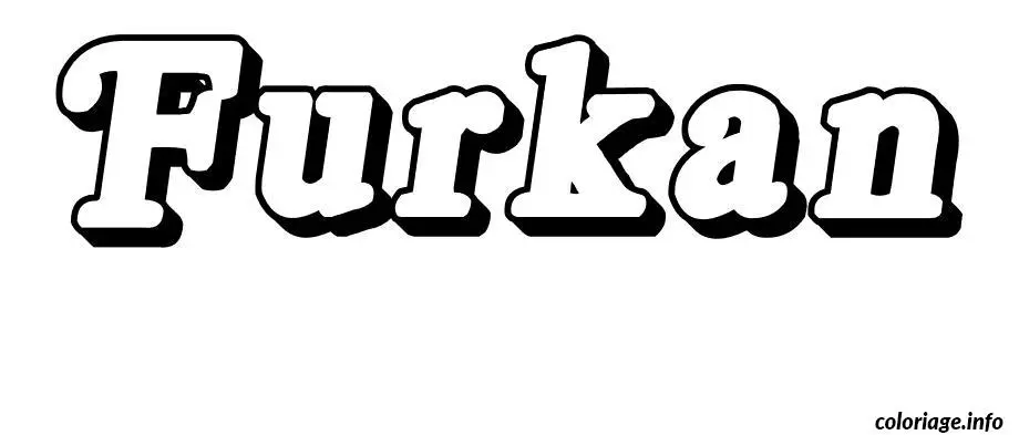 Kleurplaat Kleurplaten Furkan om te printen