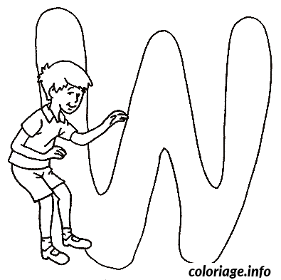 Coloriage W jean christophe - Non classé à imprimer