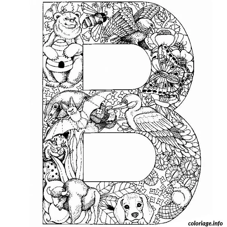 Coloriage Cp alphabet - Alphabet à imprimer