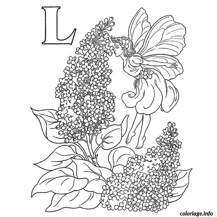 Fall Alphabet coloring page to print