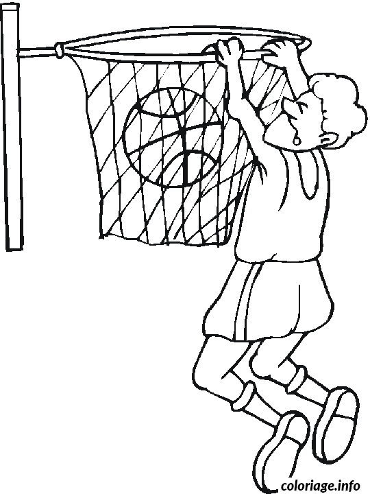 Coloriage Dessin dunk - Dessin à imprimer