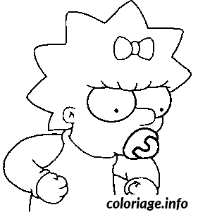 Maggie Is Not Happy coloring page to print