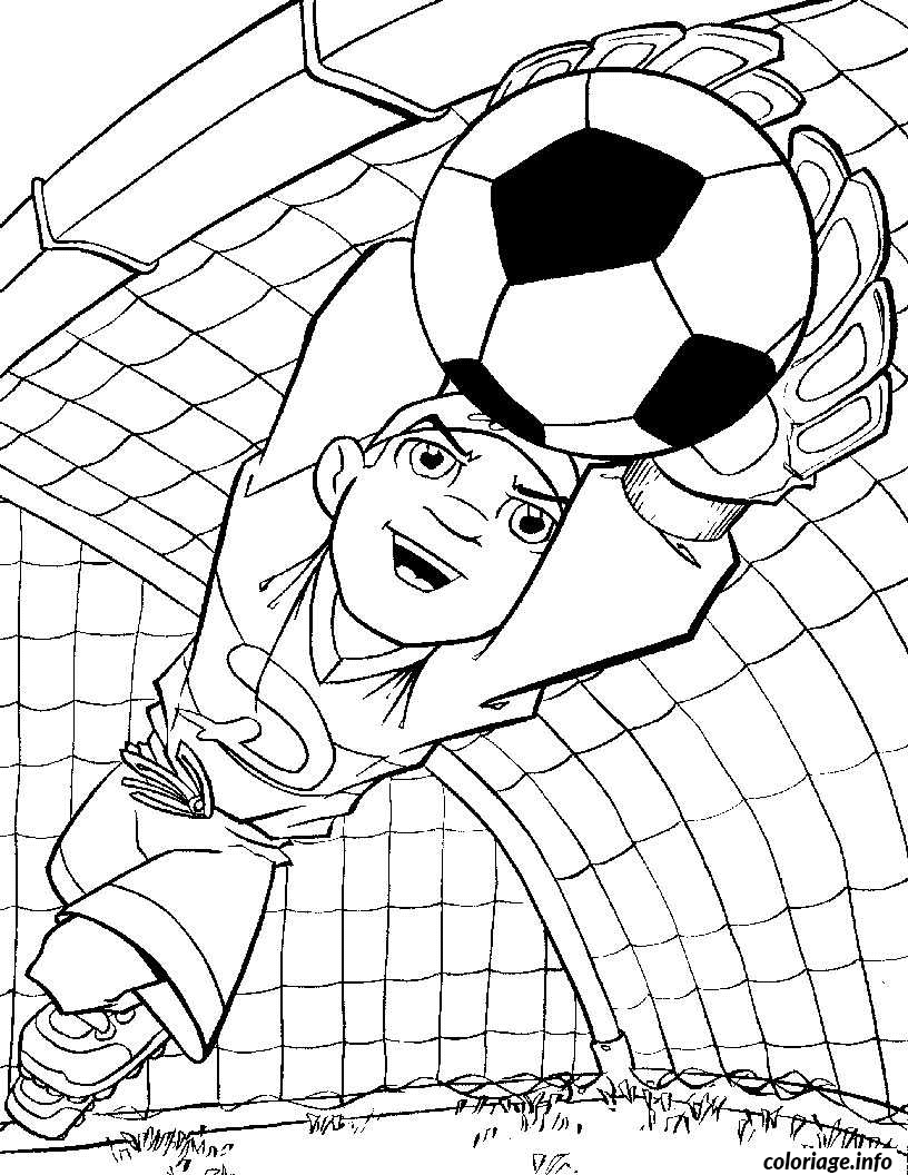 Coloriage Arret du gardien - Non classé à imprimer
