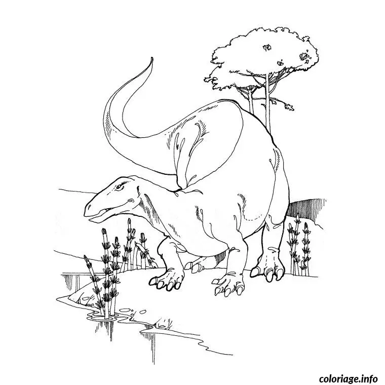 Dinosaur King Terry coloring page to print