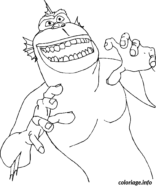 Coloriage Dessin du chainon manquant - Dessin à imprimer