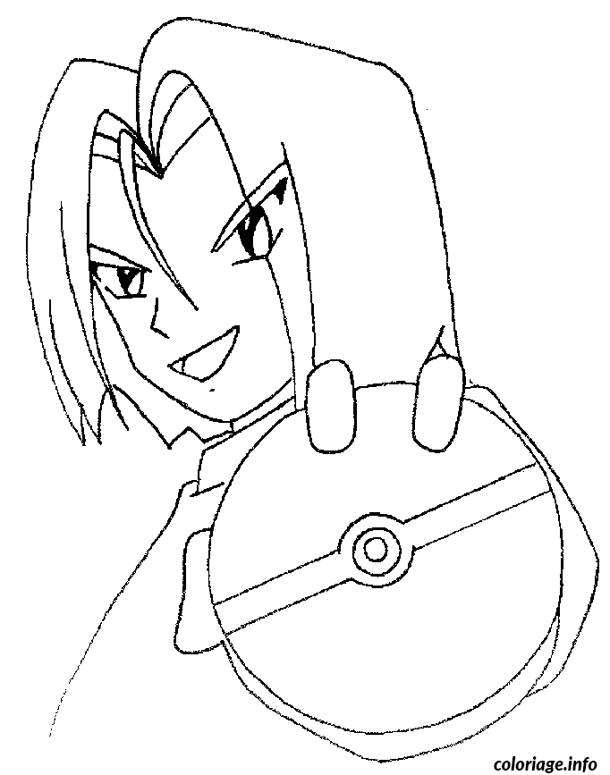 Coloriage Pokemon pokeball - Pokémon à imprimer