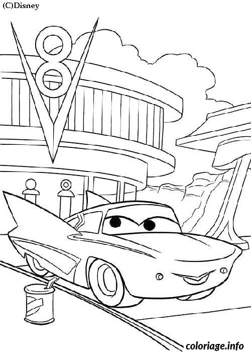 V8 Engine coloring page to print