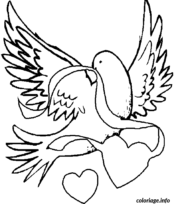 Coloriage Dessin amour 16 - Dessin à imprimer