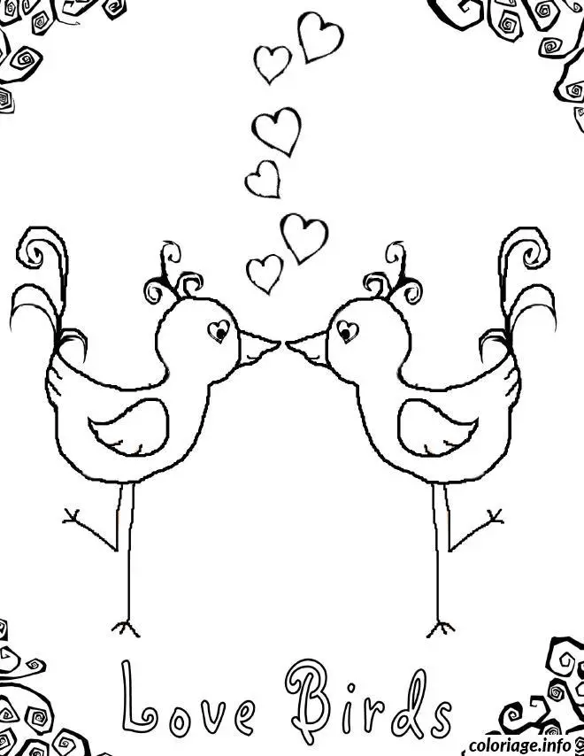 Coloriage Illustration amour - Duo passionné à peindre - Dessin à imprimer