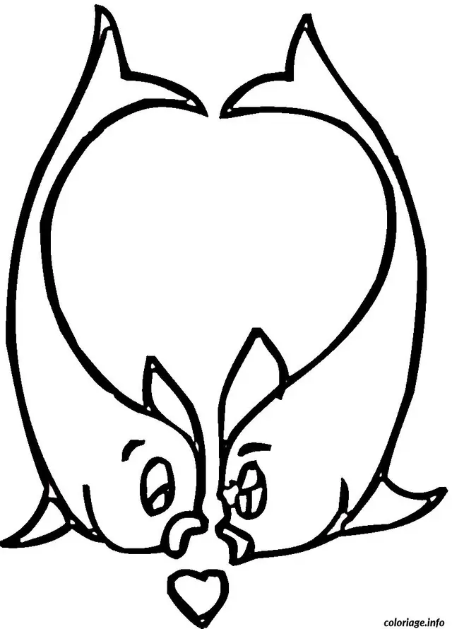 Coloriage Illustration romantique à colorier - Thème amour - Dessin à imprimer
