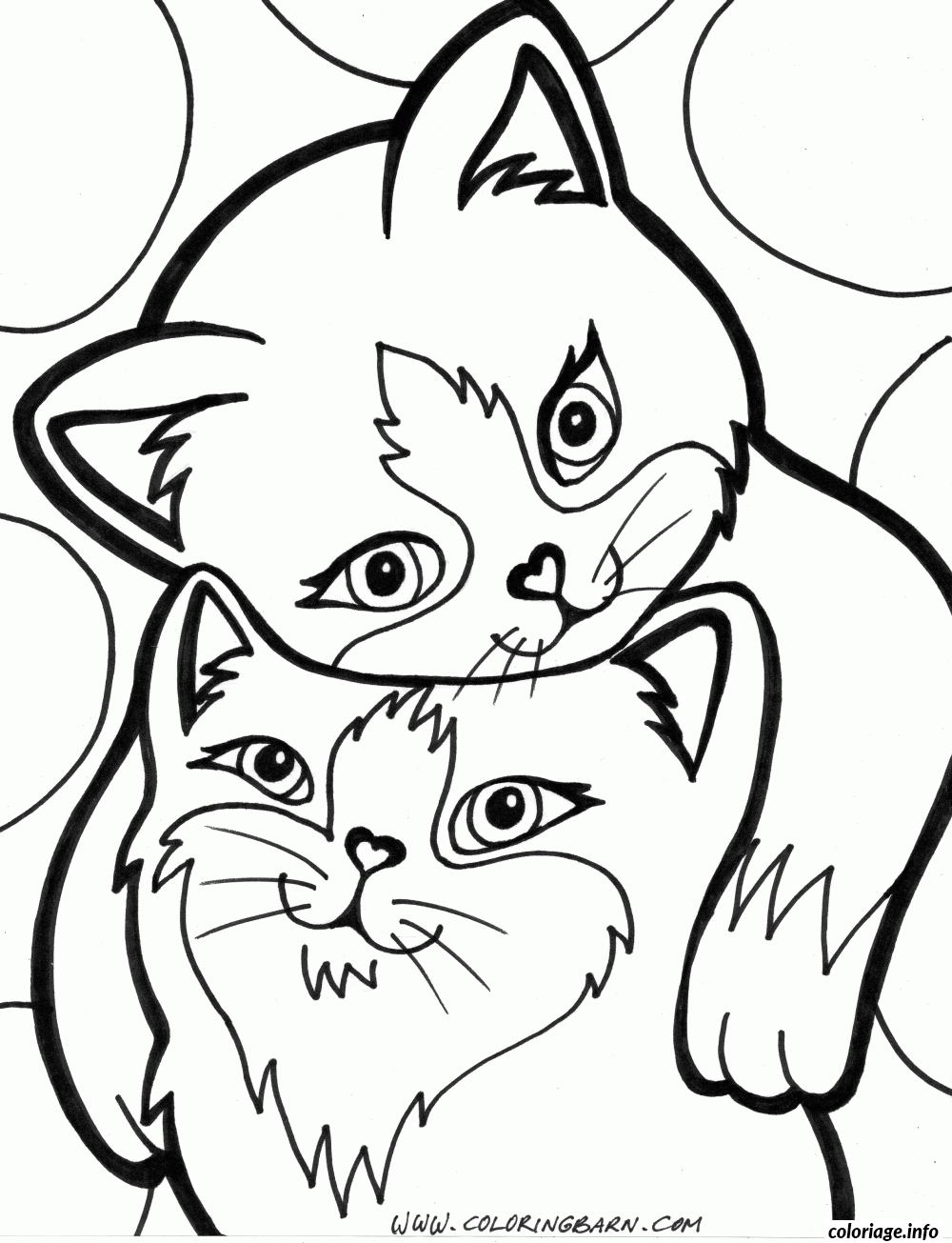 Coloriage Cœur tendre avec motifs romantiques - Dessin à imprimer