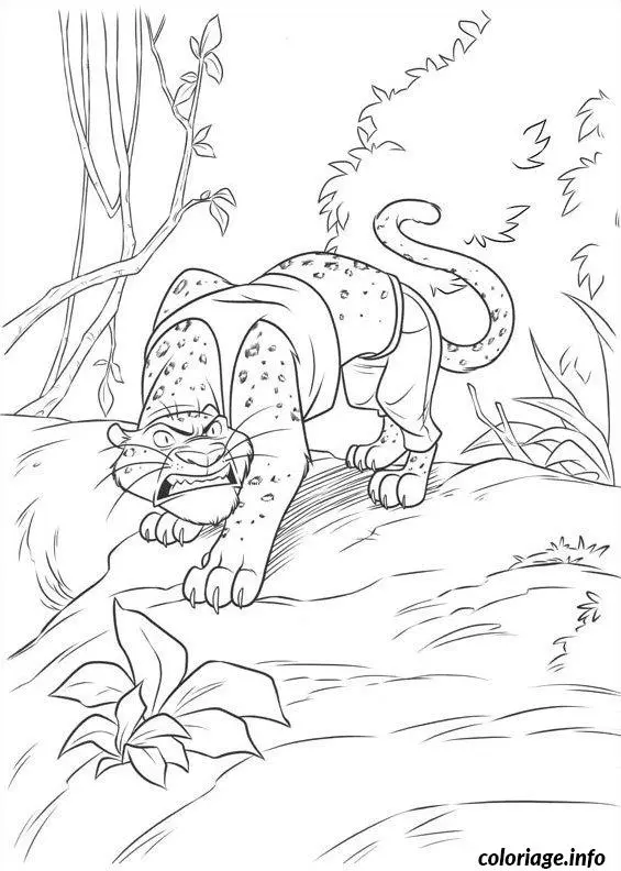 Coloriage Zootopie dessin 13 - Zootopie à imprimer
