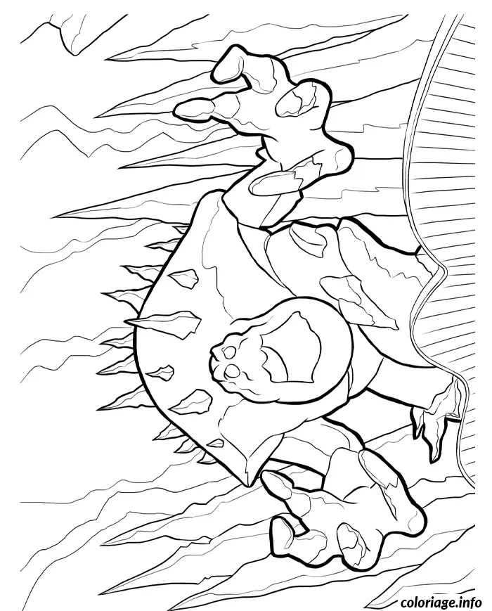 Frozen Evil Queen Drawing coloring page to print