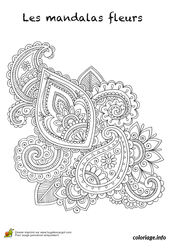Coloriage Motifs apaisants antistress pour l'esprit - Adulte à imprimer