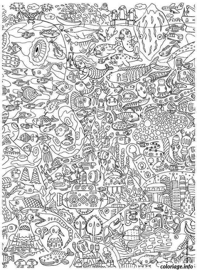 Coloriage Mandala relaxant pour adultes zen - Anti stress à imprimer