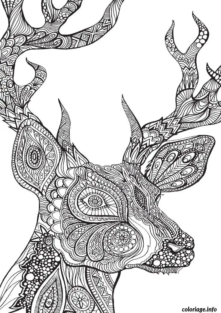 Coloriage Motifs géométriques relaxants zen - Anti stress à imprimer